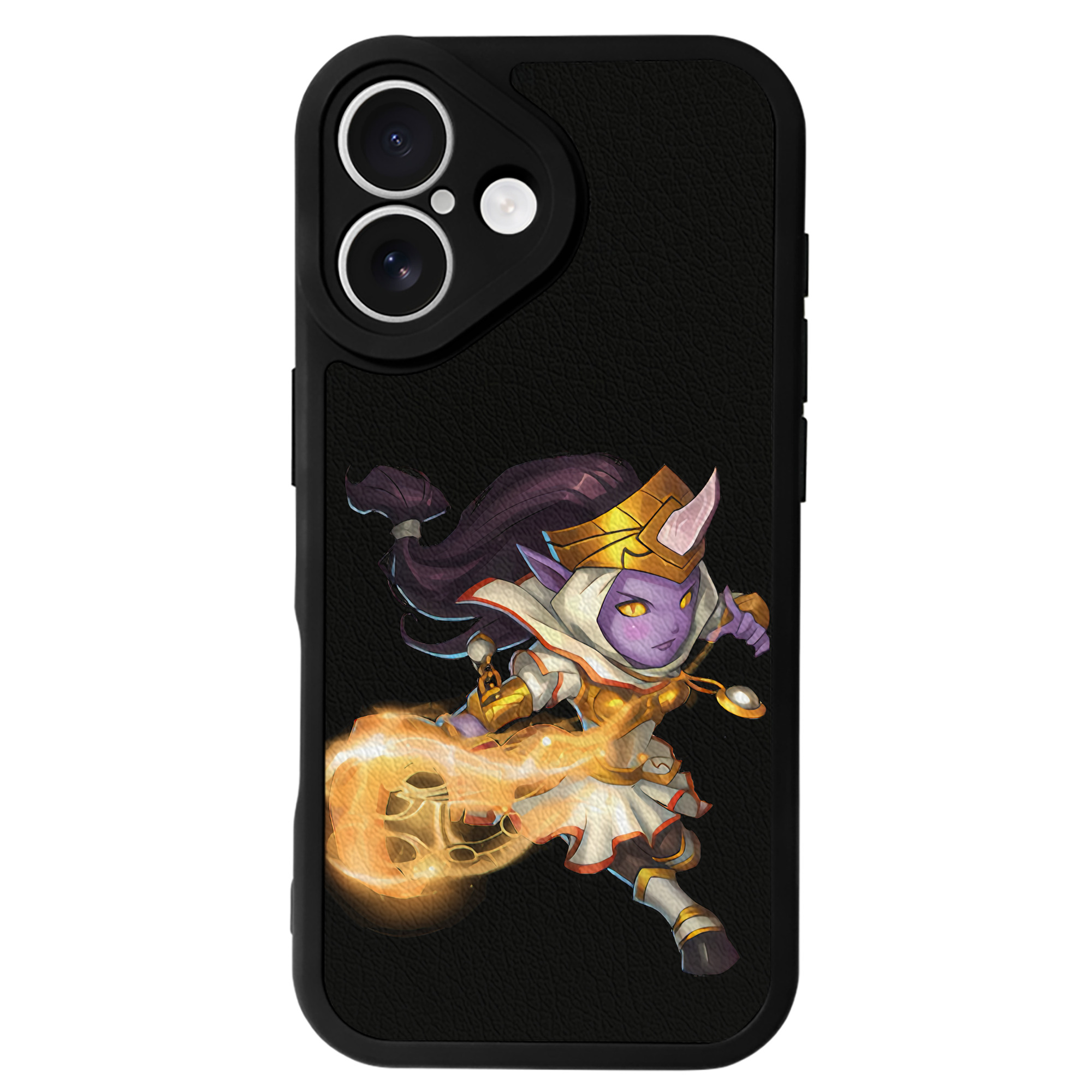 リーグ・オブ・レジェンド League of Legends LOL 【iPhone 16シリーズ対応】シリコンスマホケース（レザー調） 材質：シリコン